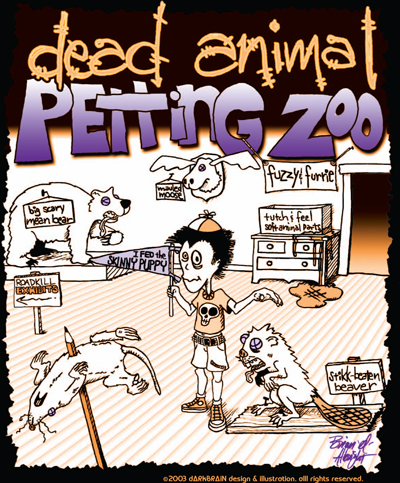 Dead Animal Petting Zoo illustration